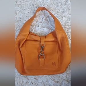Dooney & Bourke Leather Bucket Bag Pocketbook Purse